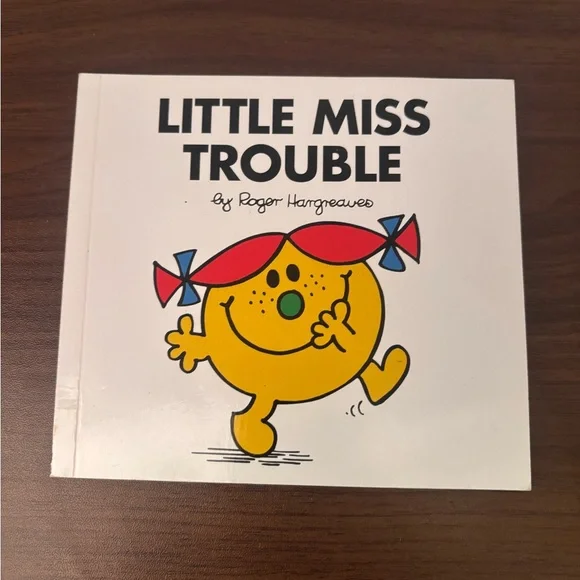 Little Miss Trouble Yellow Character Kids Book by - Picture 1 of 3